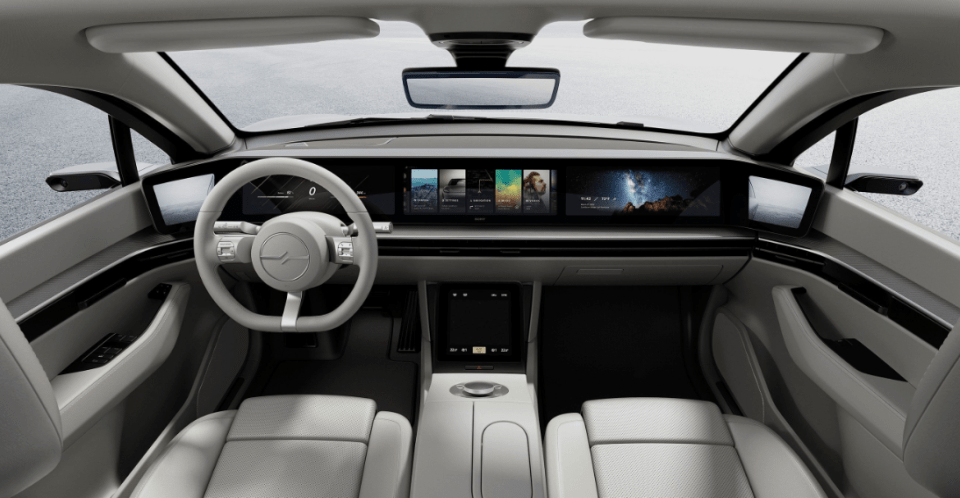 CES 2020 - Sony Vision-S Concept Car