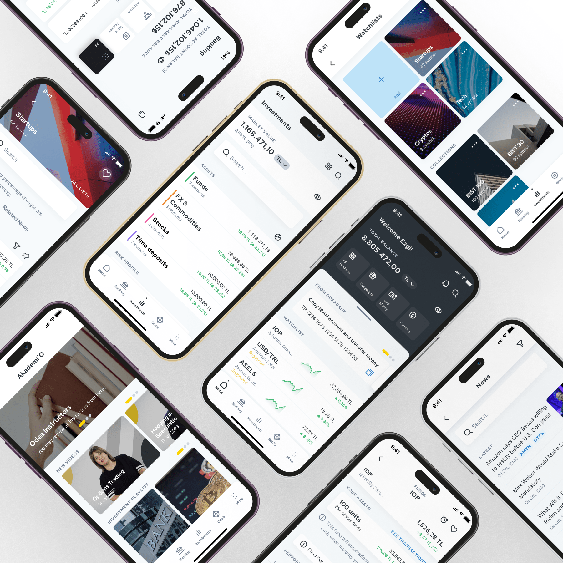 Designing an award-winning banking and investment experience for Odeabank