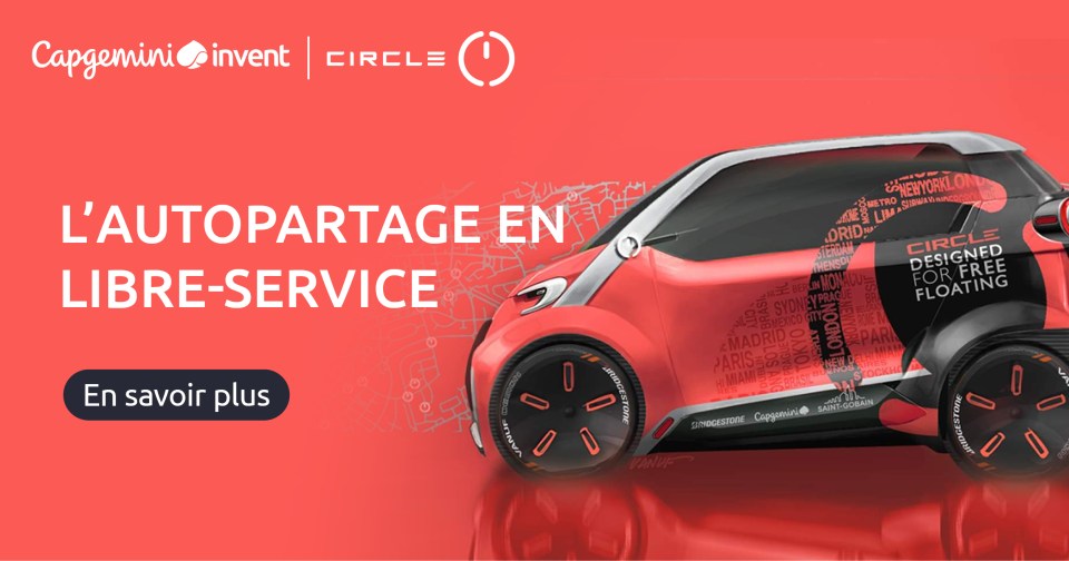 Circle, l'autopartage en libre-service