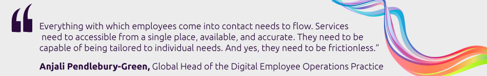 Anjali Pendlebury-Green, Global Head of the Digital Employee Operations Practice, Capgemini’s Business Services