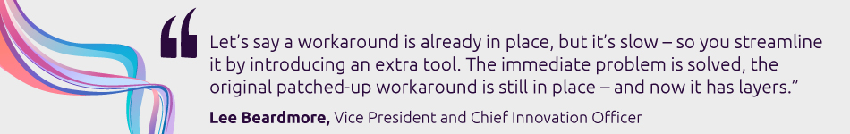 Lee BeardmoreVice-President and Chief Innovation Officer-Capgemini’s Business Services-Quote2