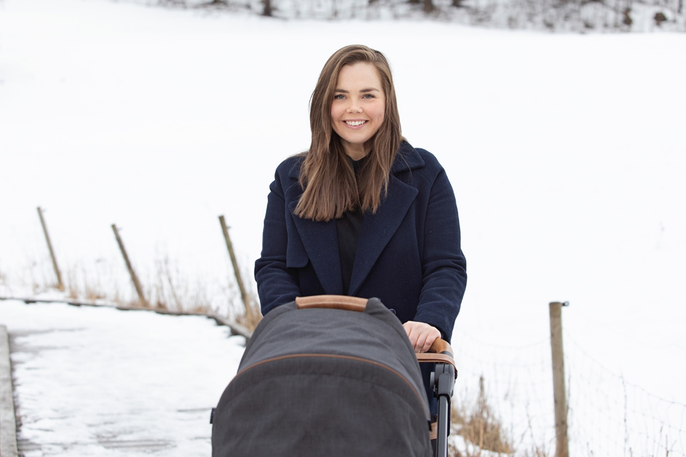Kristin Kjønnø har permisjon fra jobben som prosjektleder i Capgemini. – Mulighetene internt motiverer meg til å fortsette. Foto: Ellen Johanne Jarli