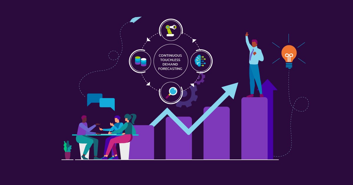 Continuous touchless demand forecasting