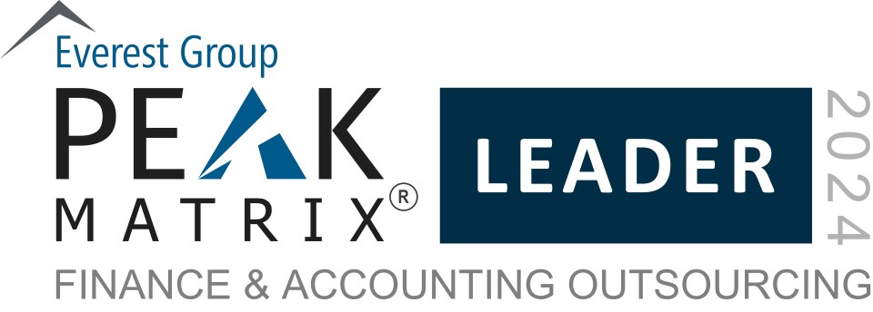 Finance and Accounting Outsourcing 2024 - PEAK Matrix Award Logo - Leader